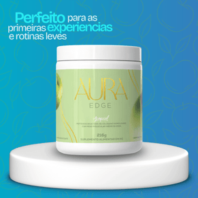 Aura Edge Drink 7 em 1 que dá energia contínua e devolve seu glow!